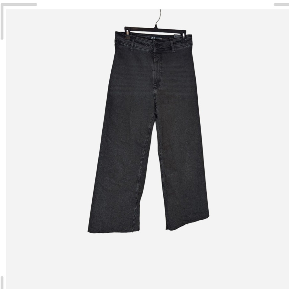 Pre-owned Black Wide-Leg Jeans - Picture 6 of 8